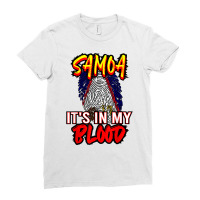 American Samoa Samoan Polynesian T Shirt T Shirt Ladies Fitted T-shirt | Artistshot