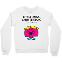 Mr. Men Little Miss Chatterbox Crewneck Sweatshirt | Artistshot