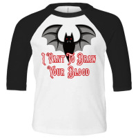 Funny Phlebotomist Vampire Bat Phlebotomy Saying T Shirt Toddler 3/4 Sleeve Tee | Artistshot