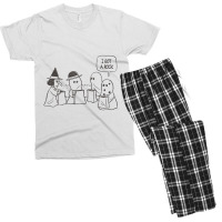 Peanuts Halloween Charlie Brown I Got A Rock Men's T-shirt Pajama Set | Artistshot