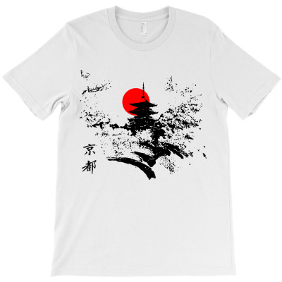 Kyoto Japan Old T-shirt Designed By Advance Shirt