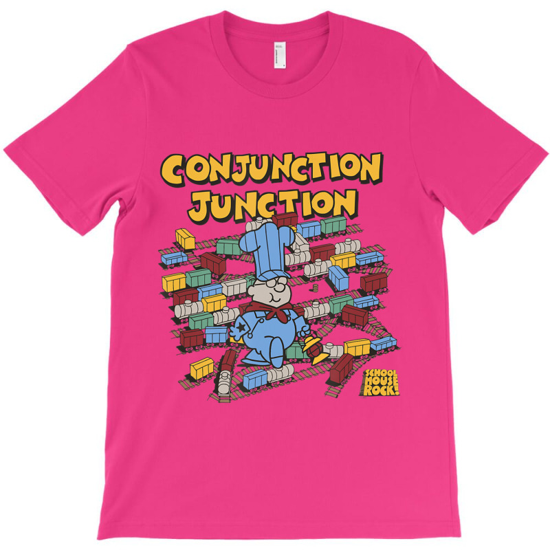 Schoolhouse Rock Conjunction Junction Conductor T-Shirt by jawlejocma2 | Artistshot