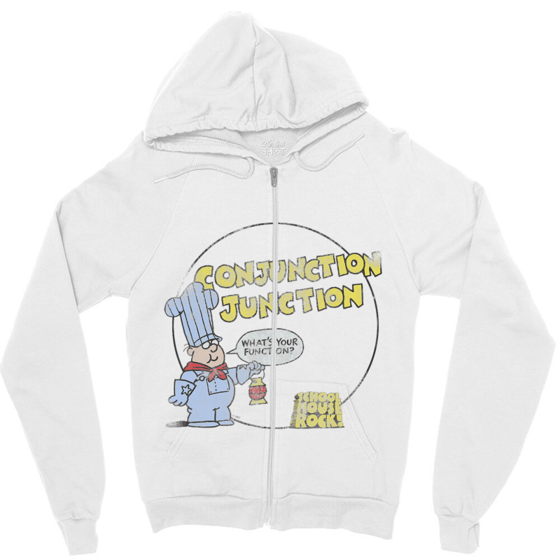 Schoolhouse Rock Conjunction Junction Zipper Hoodie by jawlejocma2 | Artistshot