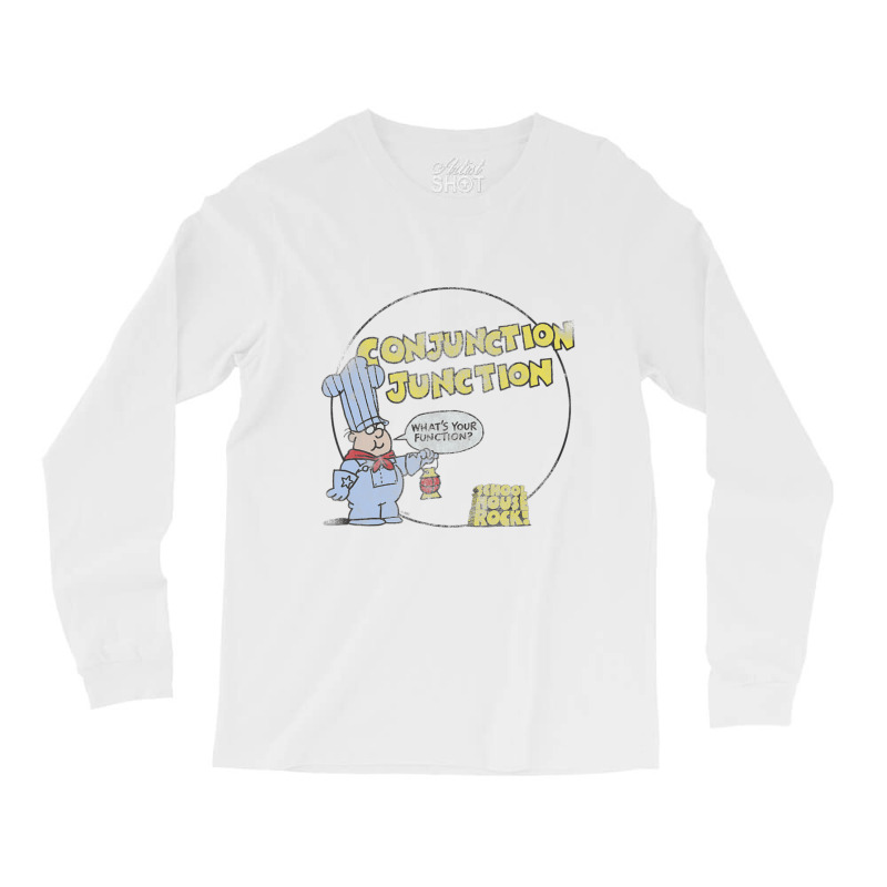 Schoolhouse Rock Conjunction Junction Long Sleeve Shirts by jawlejocma2 | Artistshot