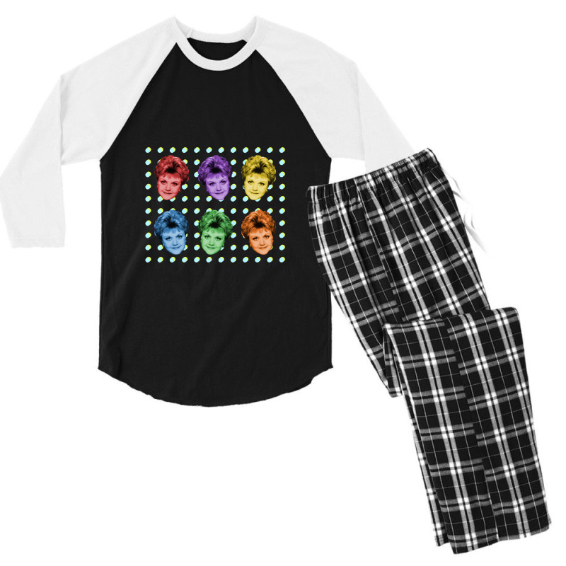 Jessica Fletcher Men's 3/4 Sleeve Pajama Set by pusyaque-podcast | Artistshot