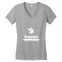 pegasus flight school, hercules Women's V-Neck T-Shirt | Artistshot