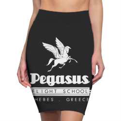 pegasus flight school, hercules Pencil Skirts | Artistshot