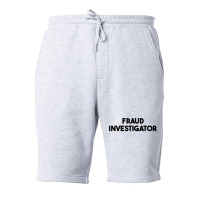 Fraud Investigator T Shirt Fleece Short | Artistshot