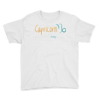 Capricorn Facts Astrology Quotes Zodiac Sign Birthday T Shirt Youth Tee | Artistshot