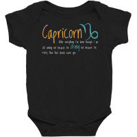 Capricorn Facts Astrology Quotes Zodiac Sign Birthday T Shirt Baby Bodysuit | Artistshot