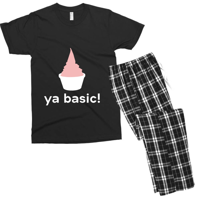 Eleanor Shellstrop Says Ya Basic Men's T-shirt Pajama Set by pusyaque-podcast | Artistshot