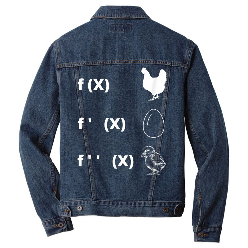 Funny Derivative Analysis Mathematics Math Teacher T Shirt Men Denim Jacket by pickengtwrentv | Artistshot