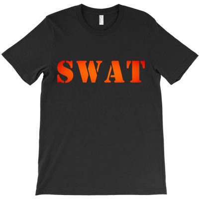 Swat Team Police T-shirt Designed By Oliver Hegmann
