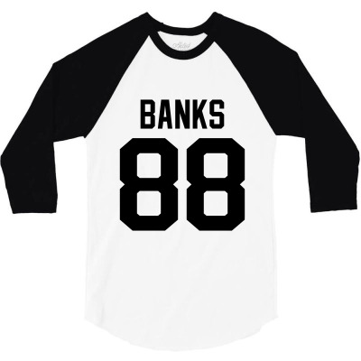 Banks 88 A 3/4 Sleeve Shirt Designed By Hotcoffeepdc