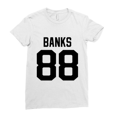 Banks 88 A Ladies Fitted T-shirt Designed By Hotcoffeepdc