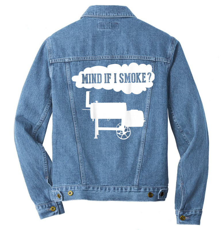 Smoke Print Classic Trucker Jacket - ブルゾン