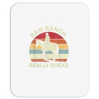 Ram Ranch Really Rock Vintage Western Rodeo Cowboy Horseback T Shirt Mousepad | Artistshot