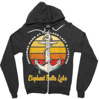 Memories At Elephant Butte Lake Last A Lifetime Camping Zipper Hoodie | Artistshot