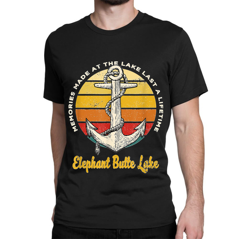 Memories At Elephant Butte Lake Last A Lifetime Camping Classic T-shirt by LeonelSalas | Artistshot