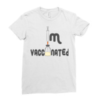 Im Vaccinated Ladies Fitted T-shirt | Artistshot