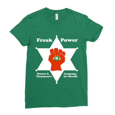 Campaign Power Ladies Fitted T-shirt Designed By Weikay Wonderland