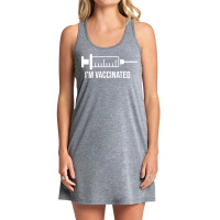 Im Vaccinated, Vaccinated, Vaccine, Quarantine Tank Dress | Artistshot