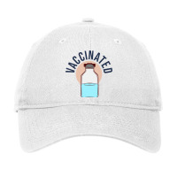 Vaccinated, I Am Vaccinated, Vaccines, Vaccinate Adjustable Cap | Artistshot