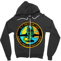 U-2 Dragon Lady Patch Zipper Hoodie | Artistshot