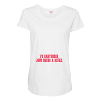 Major League Quote Maternity Scoop Neck T-shirt | Artistshot