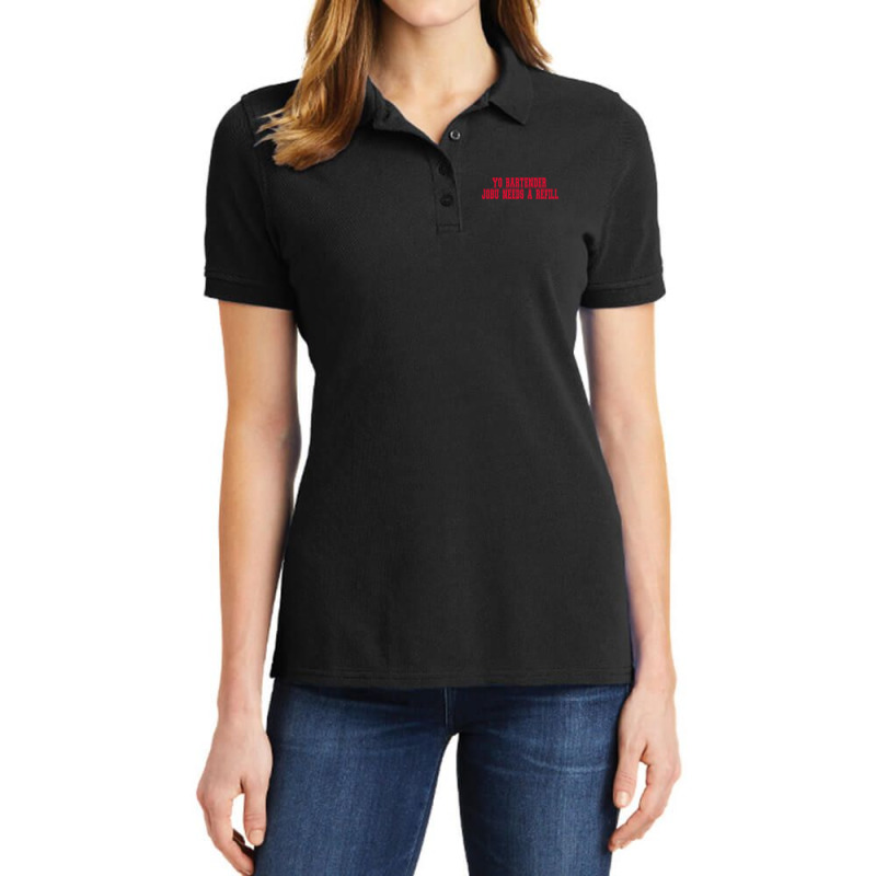 Major League Quote Ladies Polo Shirt by naeshastores | Artistshot