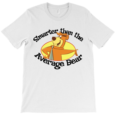 Yogi Bear Average Bear T-shirt Designed By Oliver Hegmann