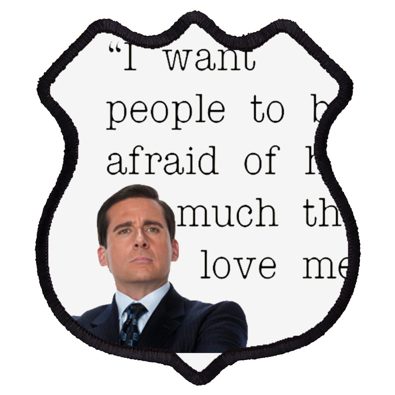 The Office Quote Shield Patch | Artistshot