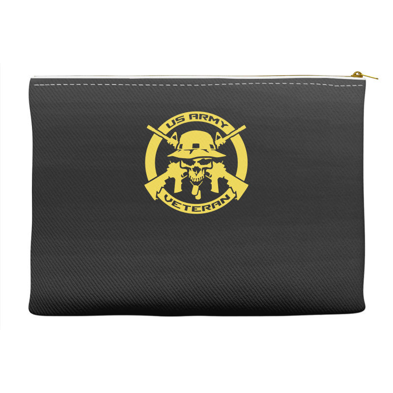 Army Veteran Skull Military Accessory Pouches | Artistshot