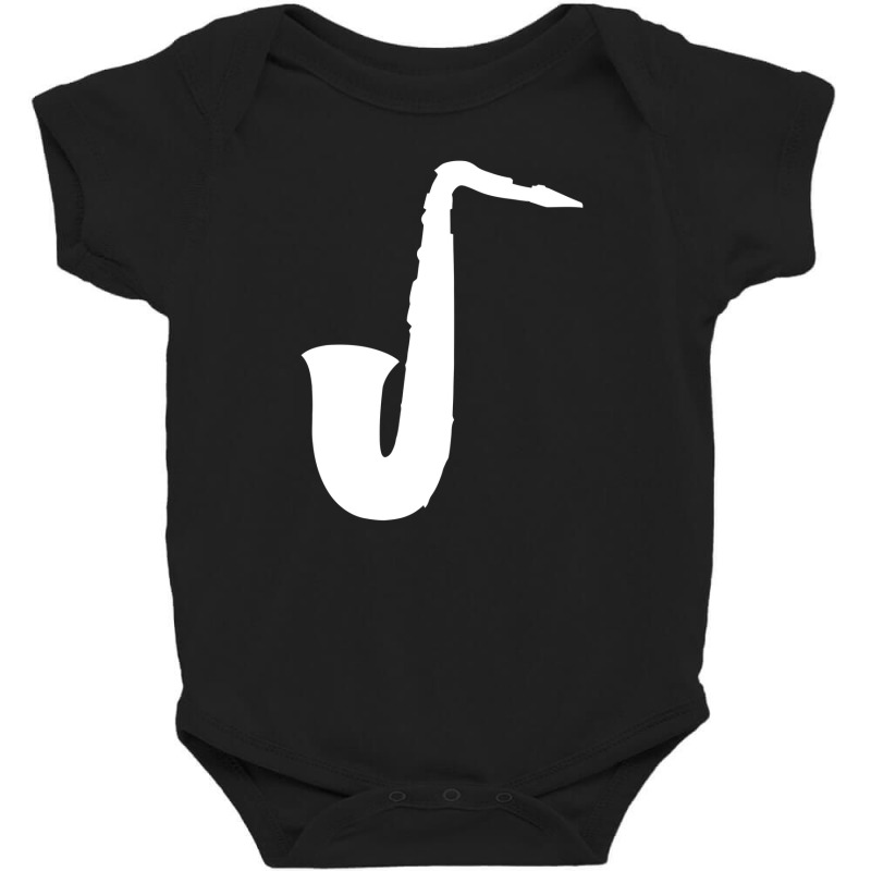 Saxaphone Jazz Music Baby Bodysuit by yudihap | Artistshot