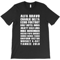 The Military Alphabet - Phonetic T-shirt | Artistshot