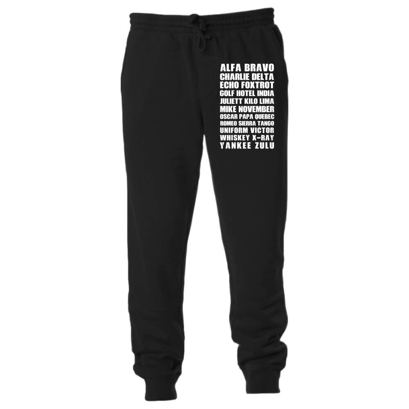 The Military Alphabet - Phonetic Unisex Jogger | Artistshot