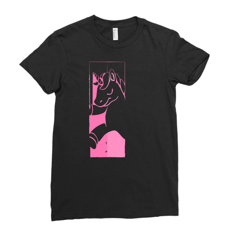 Running Unicorn T  Shirt Running Unicorn T  Shirt Ladies Fitted T-Shirt by cerebrummade | Artistshot