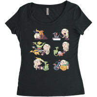 Crazy Dragon Lady Women's Triblend Scoop T-shirt | Artistshot