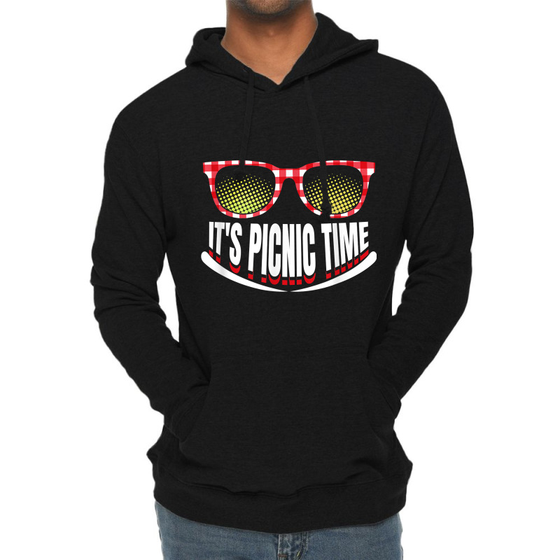 It’s Picnic Time Family Trip Summer Vacation Camping Picnic Birthday Lightweight Hoodie by Brynlee-Everett | Artistshot