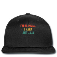 Im Bilingual I Haha And Jaja Funny Spanish Spanglish Teacher T Shirt Printed Hat | Artistshot