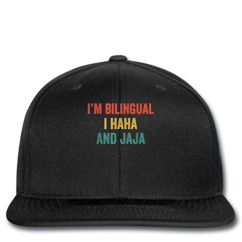 Im Bilingual I Haha And Jaja Funny Spanish Spanglish Teacher T Shirt Printed hat by tuckeynkriccijea | Artistshot