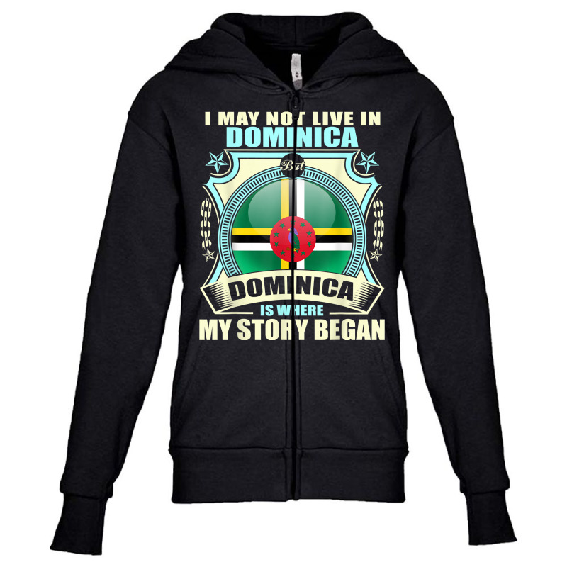 I'm From Dominica Awesome T Shirt For Dominican Youth Zipper Hoodie by tuckeynkriccijea | Artistshot