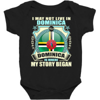 I'm From Dominica Awesome T Shirt For Dominican Baby Bodysuit | Artistshot