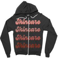 Skincare Skin Specialist Skin Esthetician Retro Skincare T Shirt Zipper Hoodie | Artistshot