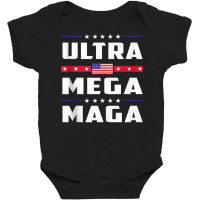 Ultra Mega Maga Trump Liberal Supporter Republican Family Tank Top Baby Bodysuit | Artistshot