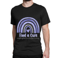 Rainbow Cure Hope Fight Strength Esophageal Cancer Awareness Classic T-shirt | Artistshot