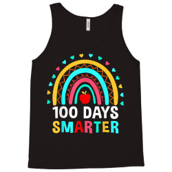 100 days smarter rainbow Tank Top | Artistshot