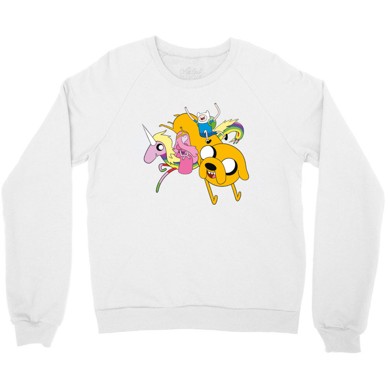 Jake The Dog Crewneck Sweatshirt by meritanila | Artistshot