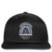 Rainbow Warrior Esophageal Cancer Awareness Printed Hat | Artistshot