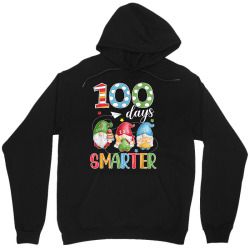 100 days smarter gnome Unisex Hoodie | Artistshot